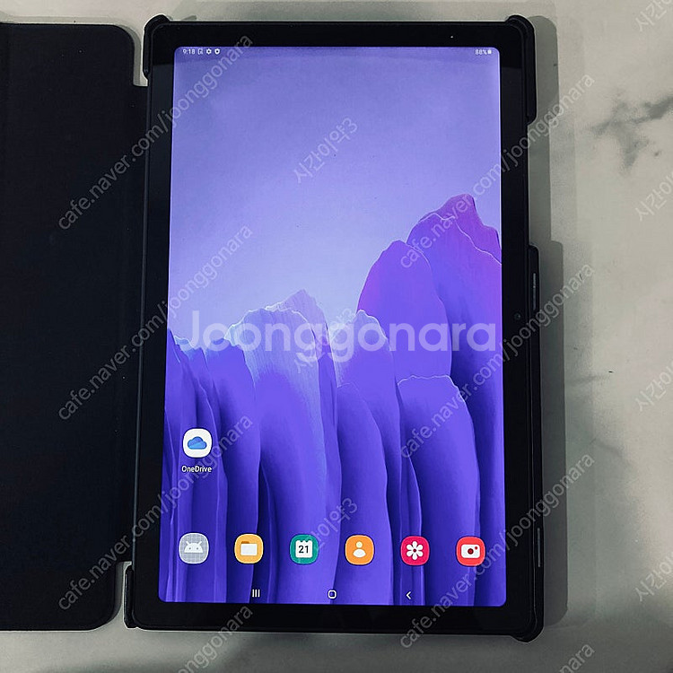 갤럭시 탭A7 그레이 64G 매우깨끗 케이스포함 12만원 판매합니다!--5